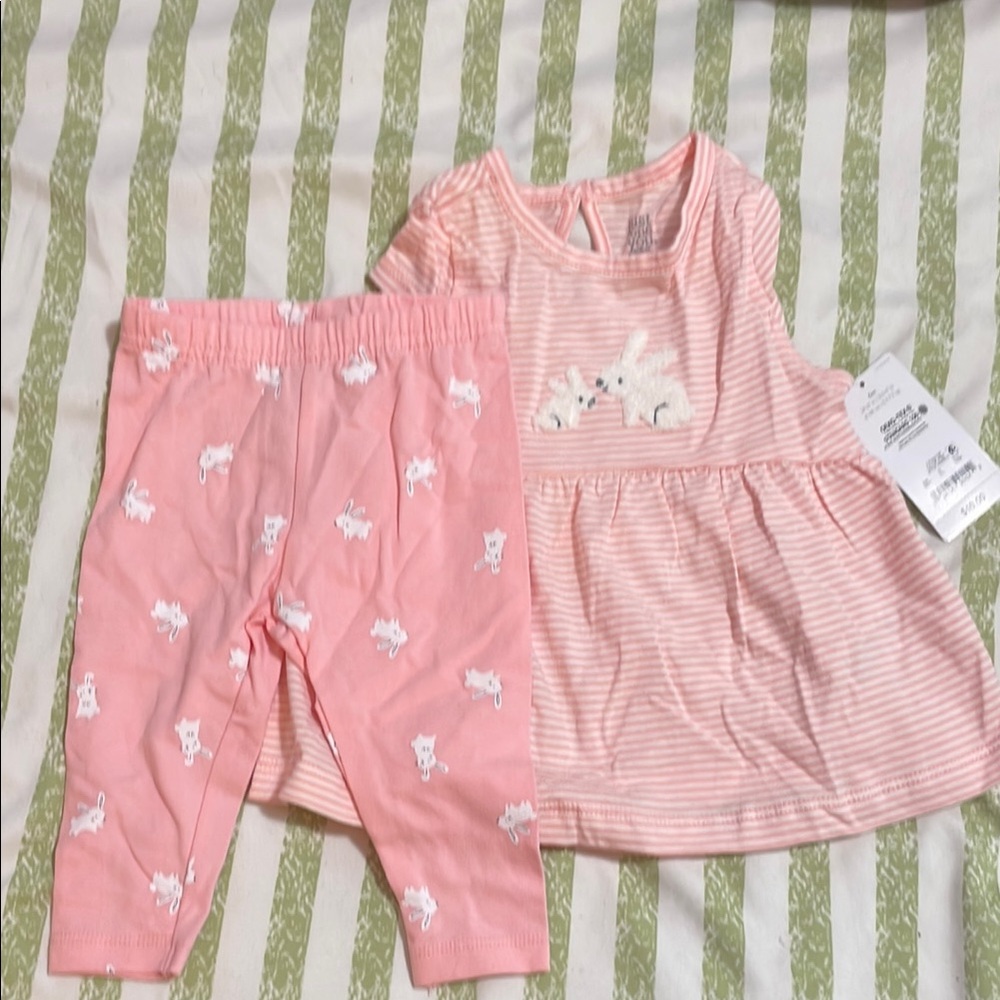 NWT sweet bunny dress and leggings 🥰 🐰